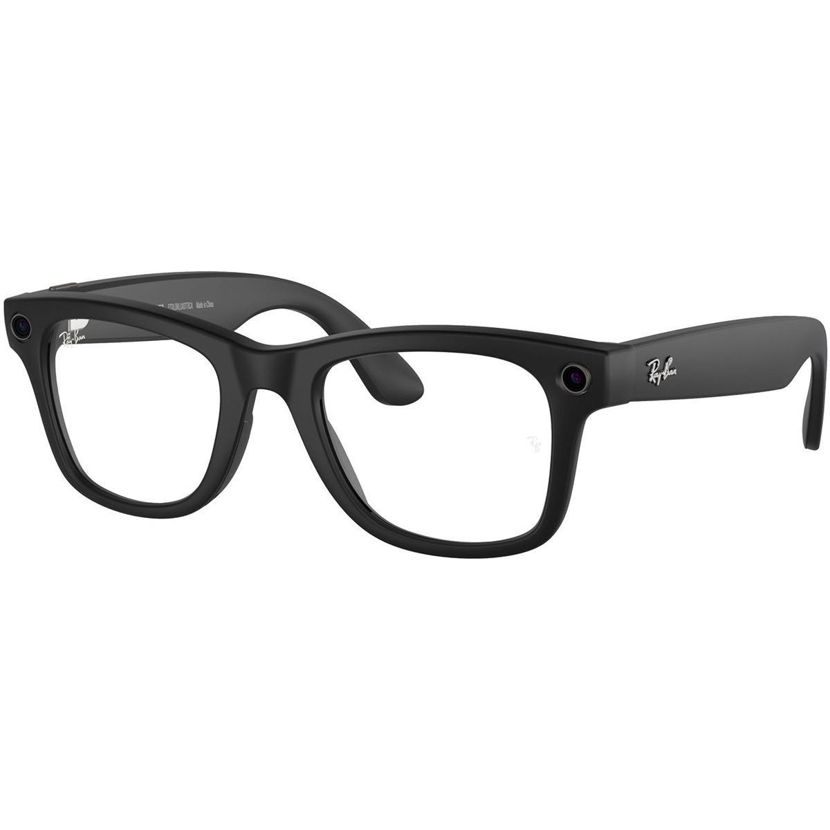 Смарт-окуляри Ray-Ban Meta Wayfarer Matte Black/Clear to G-15 Green Transitions (RW4006 601SM1 50-22)