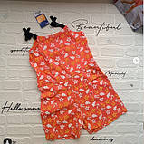 Літній комбінезон ромпер Lupilu на дівчинку р.110-116, 4-6 років, фото 3