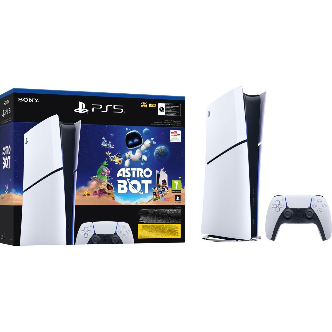 Ігрова консоль Sony PlayStation 5 Slim Digital Edition 1TB + Astro Bot Bundle (1000044336)