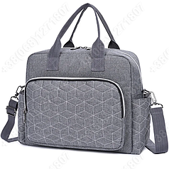 Сумка для коляски універсальна, органайзер для мами на коляску BabyBag B-1 Сіра