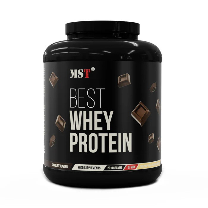 MST BEST Whey Protein + Enzyme Сироватковий протеїн + Ензими 2010 грамів