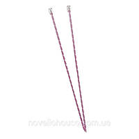 Спиці  № 5, 36 см прямі пластикові.