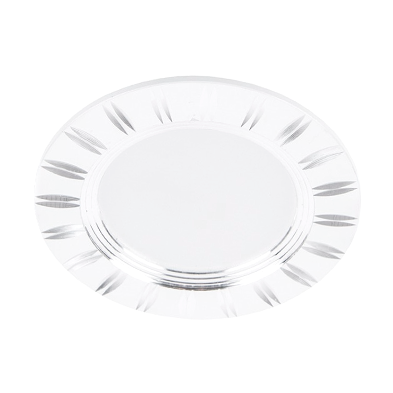 Світлодіодний світильник Feron AL779 5W 400Lm 4000K білий / хром (LED панель кругла) Ø93x28мм в натяжну стелю, фото 1