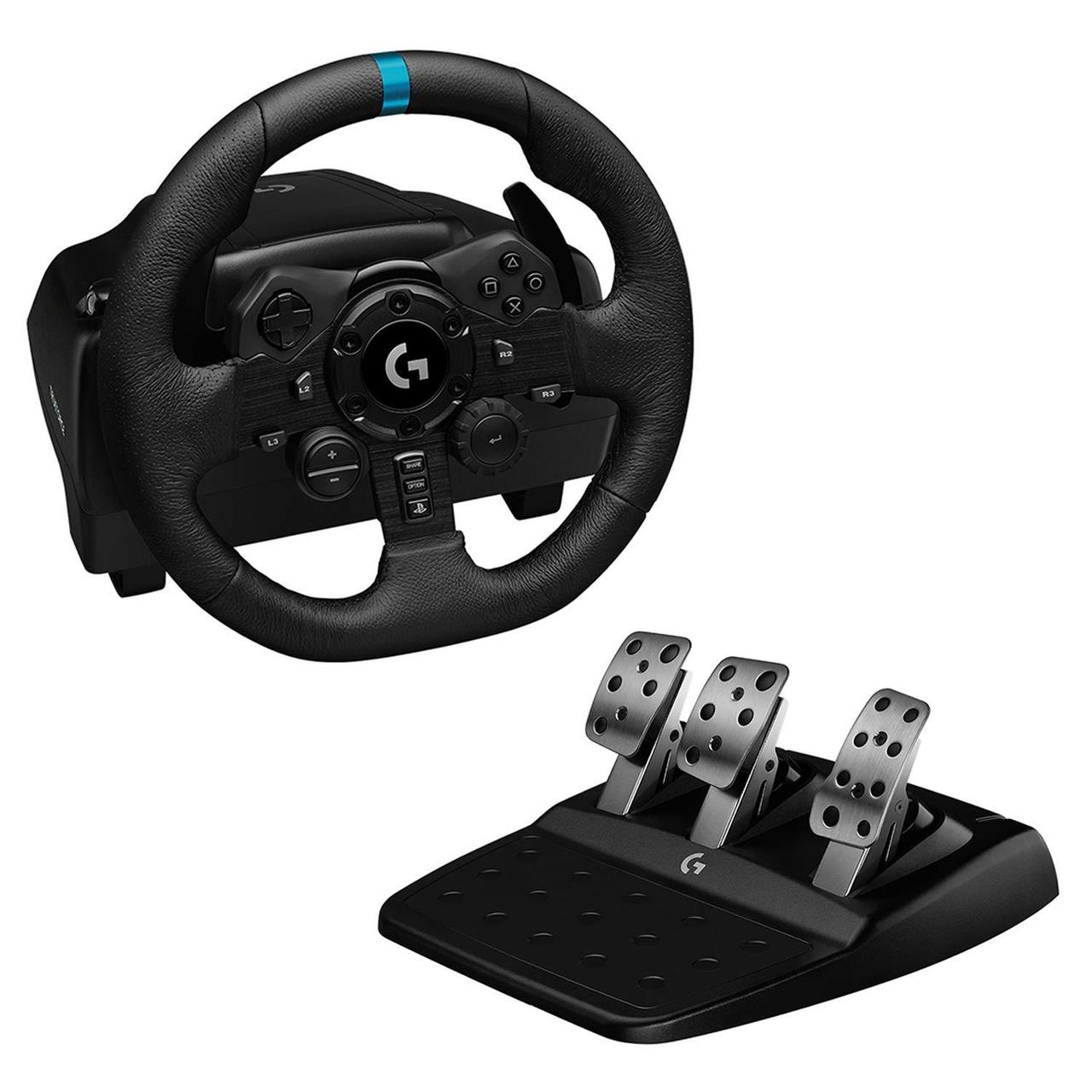 Ігрове кермо + педалі Logitech G923 Xbox One/PC (941-000158)