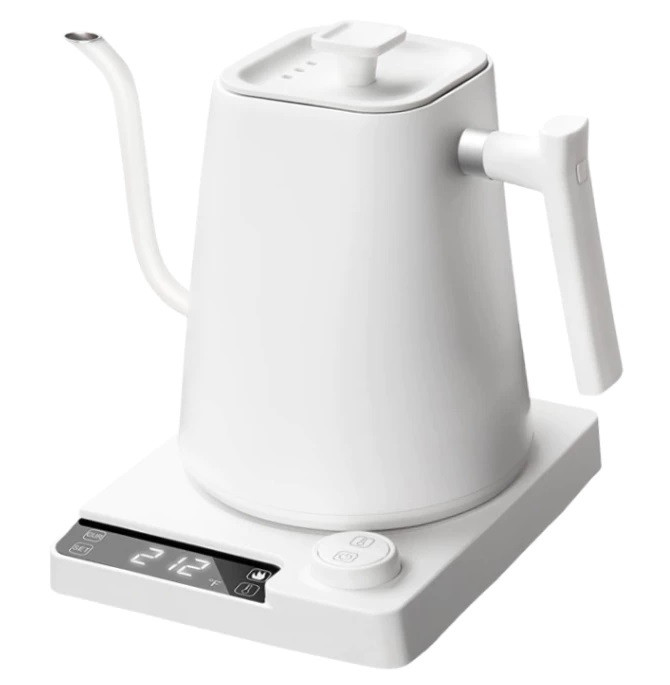Чайник KT10 Pro Білий з регулюванням температури електричний, фото 1