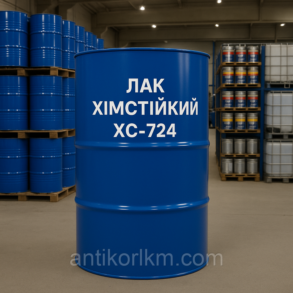 Лак ХС-724 Хімстійкий, Лак ХС-724 Вінілхлоридний, 45 кг