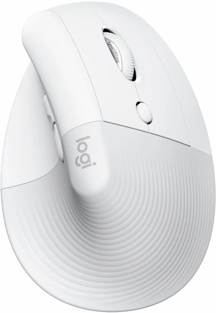 Миша комп'ютерна Logitech Lift Vertical Ergonomic Mouse Off-White (910-006475, 910-006480)