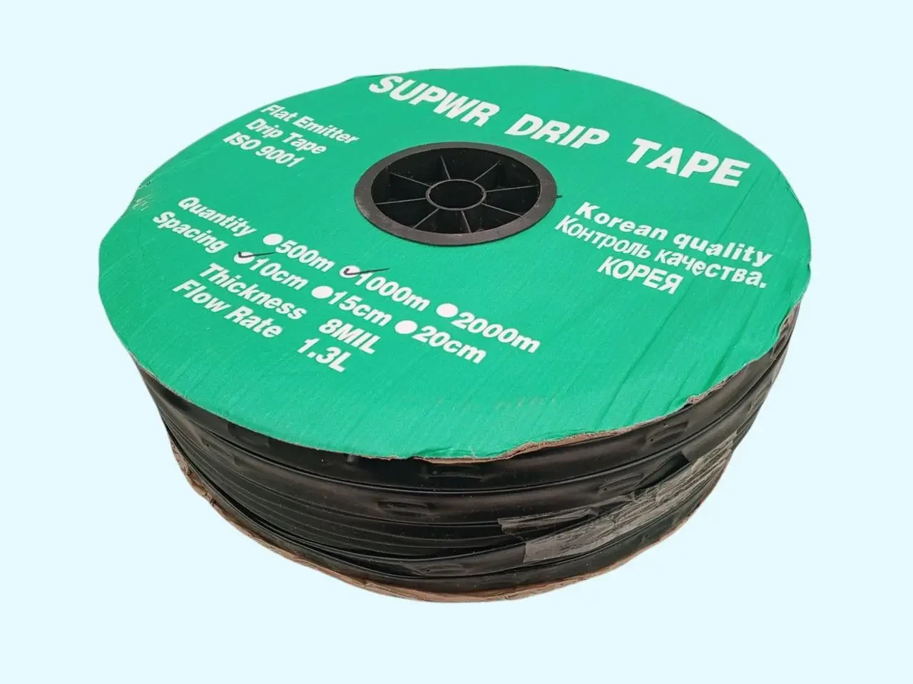 КРАПЕЛЬНА СТРІЧКА SUPER DRIP TAPE 10cм (БУХТА 1000 М) КОРЕЯ