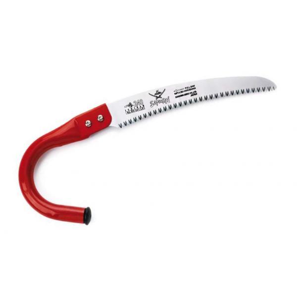 Пила з вигнутим полотном, трубчаста та U-подібна ручка, L = 330 мм/4 мм (Samurai KGC-330-LH)