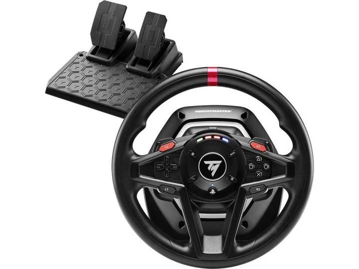 Руль та педалі ThrustMaster T128 PS4, PS5, PC (4160781)