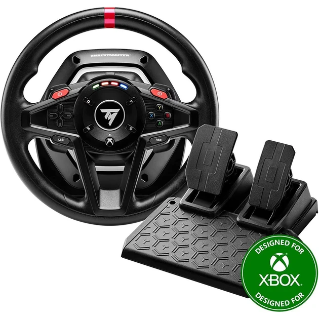 Ігрове кермо з педалями Thrustmaster T128 Xbox Series X/S, Xbox One, PC (4460184) [107807]