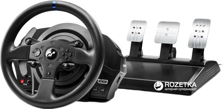 Дротове кермо Thrustmaster T300 RS GT Edition Official Sony licensed PC/PS4/PS3 Black (4160681)