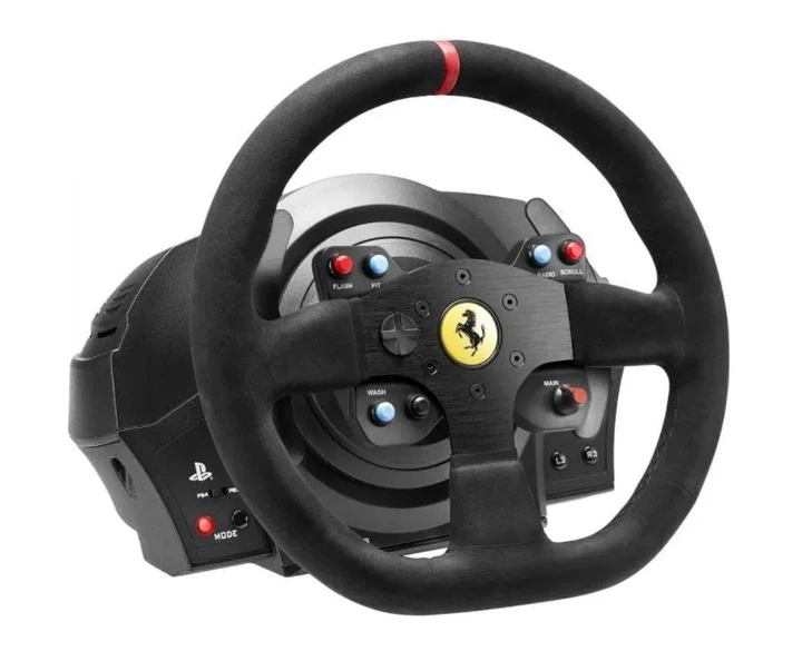 Комплект (кермо, педалі) Thrustmaster T300 Ferrari Integral RW Alcantara edition Black (4160652)