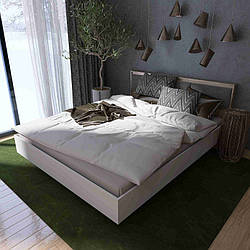 Напівторне ліжко з ламінованої ДСП Сіті 1400 Еверест