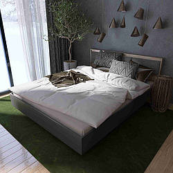 Двоспальне ліжко з ламінованої ДСП Сіті 1600 Еверест