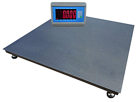 Платформні ваги на 300 кг (800х800мм)від виробника Гіперцентр,дисплей 50мм,електронні,серія «ЕКОНОМ»