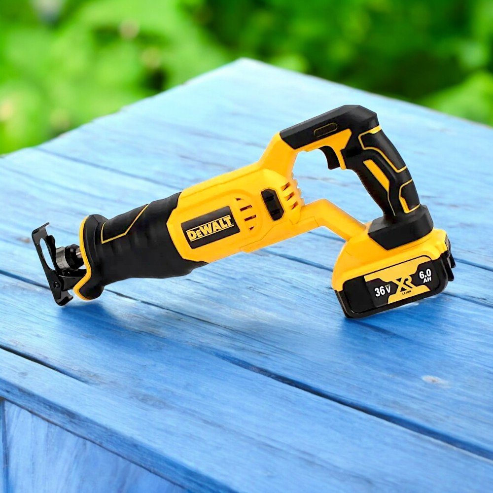 Шабельна акумуляторна ножівка DeWALT DCS380N 36V 6AH Шабельна пила Девольт Акумуляторна ножівка Деволт