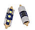 LED лампа C5W FS-3030 3SMD драйвер+CANBUS, фото 2