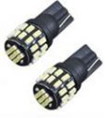 Світлодіодна лампа T10 — W5W 30SMD (3014) Black + драйвер, фото 1