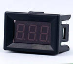 Вольтметр цифровий, 4 — 30 Вольта LED 35*23*20mm