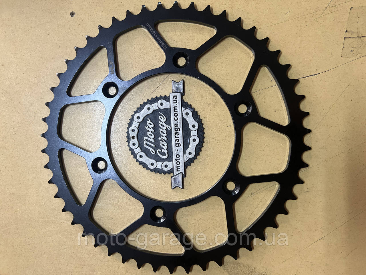 Зірка задня GNX,TERRAX 250,TWINCAM ,Kovi Star,Kovi PRO,520H-51T, D125/150-6 Болтів, фото 1