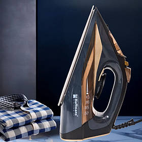 Праска парова Hoffmans Electronics НМ-9022 з керамічною підошвою та системою самоочищення 3000Вт для дому