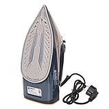 Праска парова Hoffmans Electronics НМ-9022 з керамічною підошвою та системою самоочищення 3000Вт для дому, фото 3