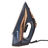 Праска парова Hoffmans Electronics НМ-9022 з керамічною підошвою та системою самоочищення 3000Вт для дому, фото 4