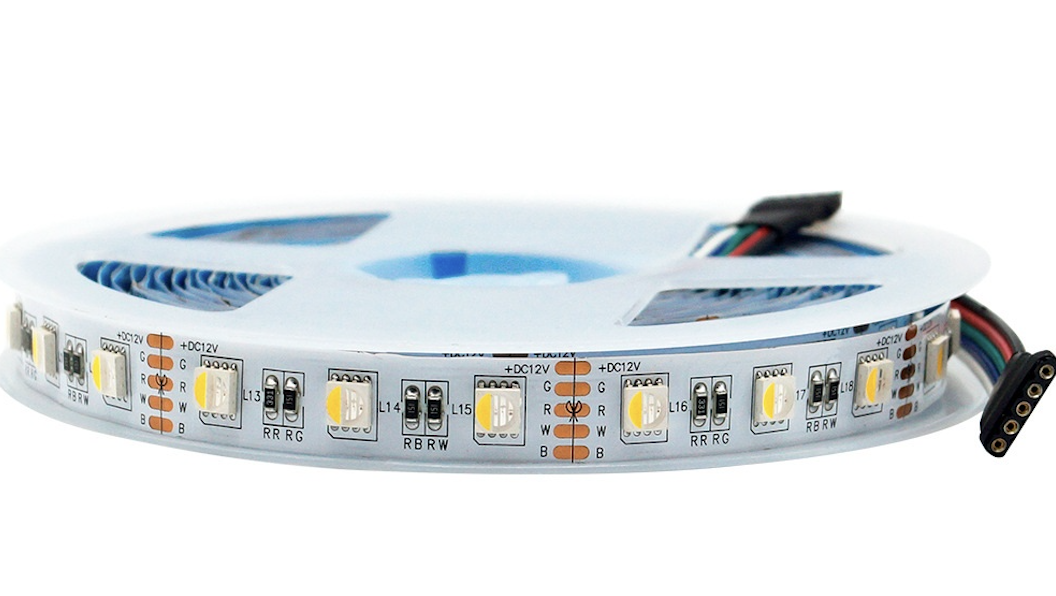 LED стрічка OLEDIM ST-5050-60-IP20-RGB+4000K-12V