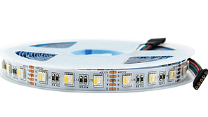 LED стрічка OLEDIM ST-5050-60-IP20-RGB+4000K-12V