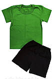 Дитяча форма для фізкультури зелена, фото 2