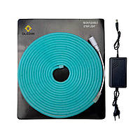 Готовий набір неонової стрічки 12V 6x12 5M Ice Blue (Блакитний Лід)