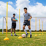 Набір для тренувань, слаломні стійки, стійки для дриблінгу, фото 2