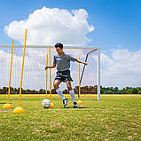 Набір для тренувань, слаломні стійки, стійки для дриблінгу, фото 3