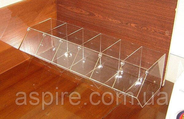 Диспенсер на 6 комірок з окремими кришками, фото 1