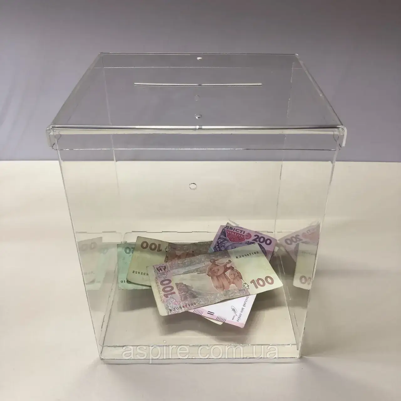 Ящик для продажу 210x300x150 під пломбу. Об'єм 9,5 літра, фото 1