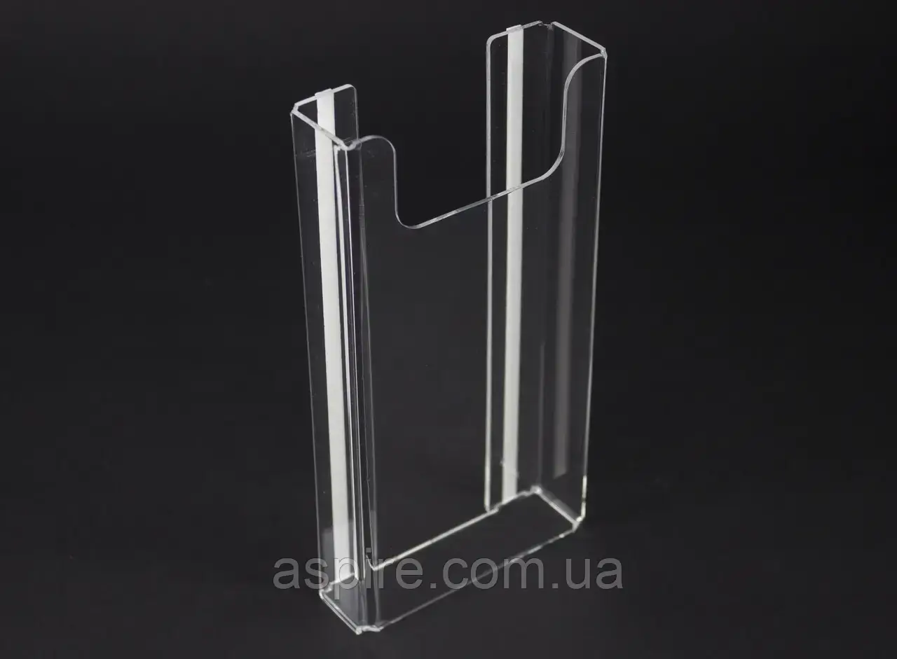 Кишеня для флаєрів (100х200мм) об'ємна зі скотчем., фото 1