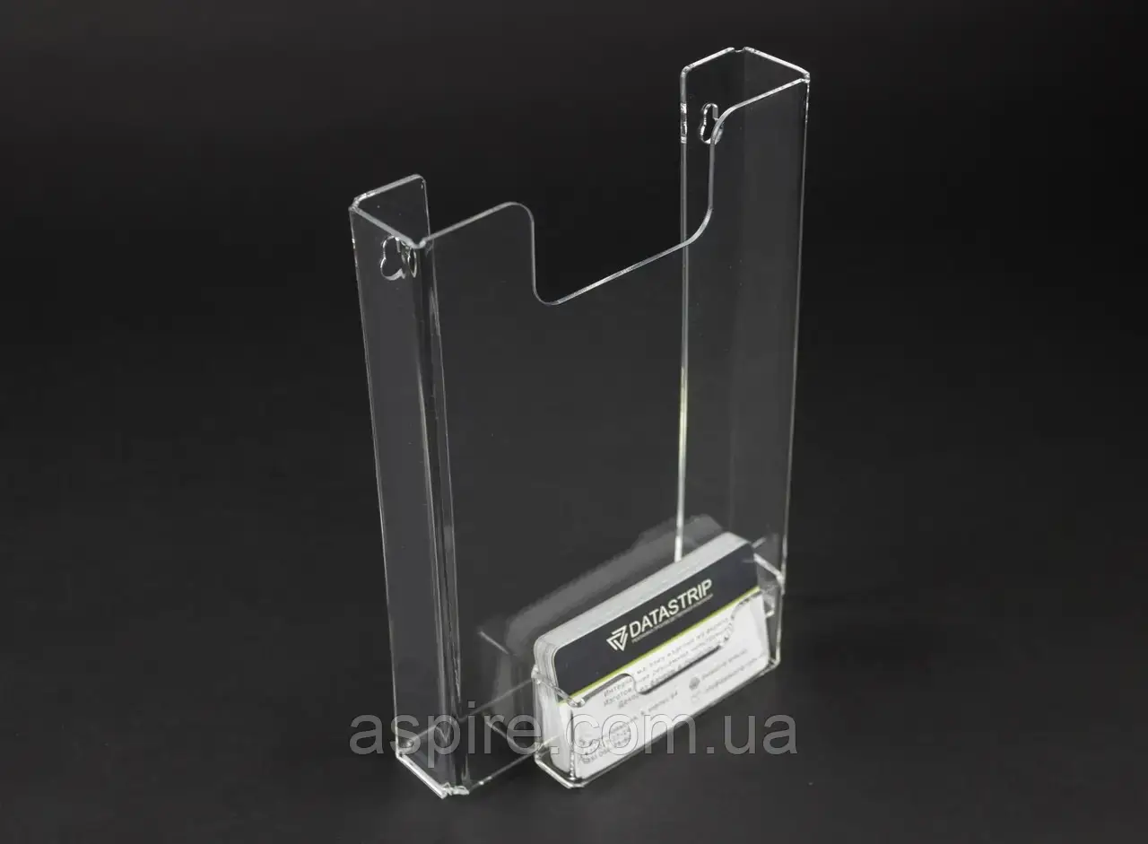 Кишеня А5 (210х150мм) Вертикальна з візитницею. Кріплення на саморіз., фото 1