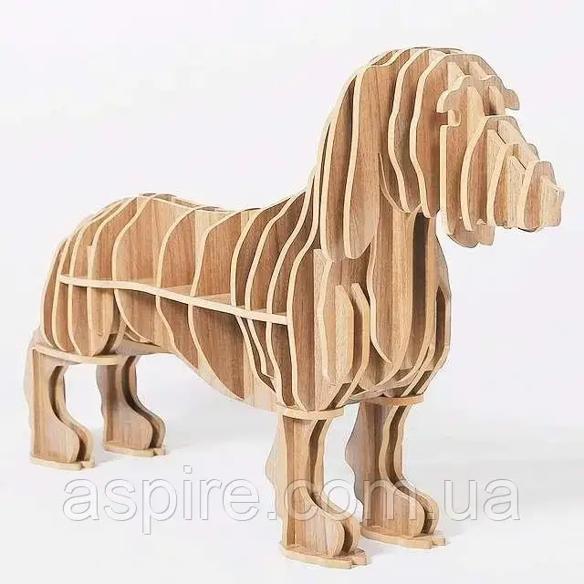 Підставка для пляшок Такса, фото 1