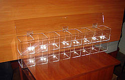 Диспенсер демонстратор 755х10000 16 комірок 2-х ярусний для цукерок