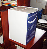 Урна для анкет 320х320х500 молочна, фото 2