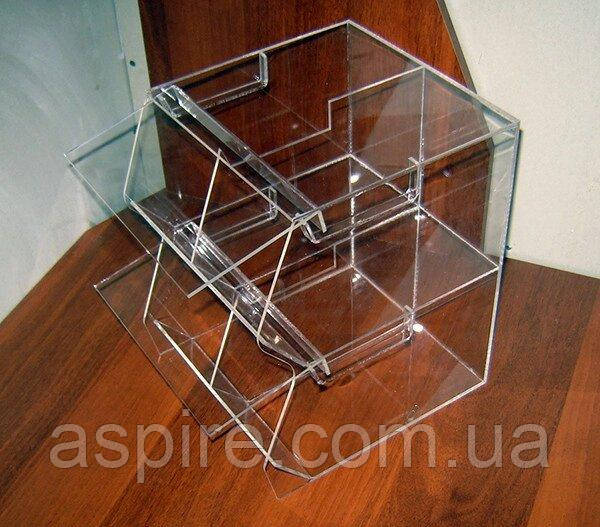 Диспенсер для снеків мармеладів горіхів 4 2х2, фото 1