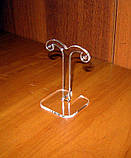 Підставка під сережки No2 прозора 60 мм, фото 5