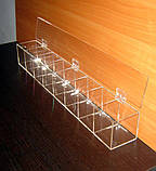 Диспенсер демонстратор для цукерок 755х100х100 8 комірок, фото 2