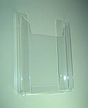 Карман буклетница А4 (акрил, на скотч) верт, фото 4