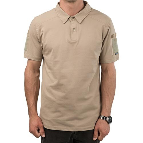 Футболка поло Combat, колір койот, розмір 4XL.