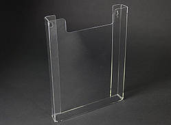 Кишеня для поліграфії. Формат А4 вертикальний (210х297мм). Кріплення на саморіз.