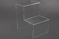 Гірка під товар на 2 сходинки з акрилу