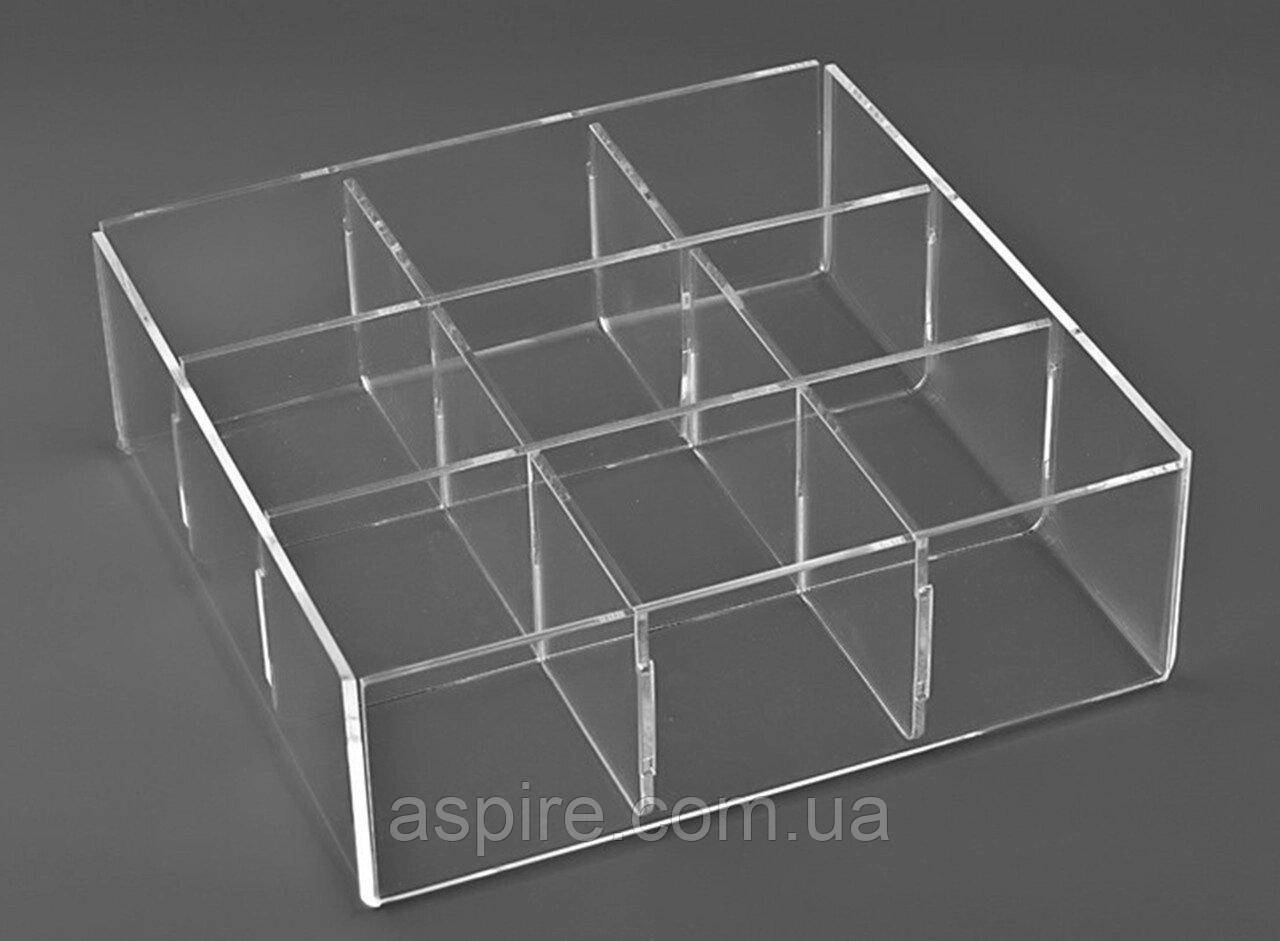Акрилова коробка на 9 комірок, фото 1
