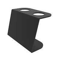 Підставка під 2 вафельних ріжка Чорний акрил 3 мм.